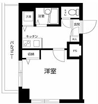 スカイコート東陽町EAST 6F ｜ 東京都江東区東陽１丁目34-11（賃貸マンション1K・6階・21.46㎡） その2