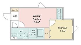 ＬｉｖｅＦｌａｔ森下II 402 ｜ 東京都江東区新大橋１丁目11-7（賃貸マンション1DK・4階・27.18㎡） その2