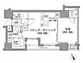 パークハビオ八丁堀7階20.5万円