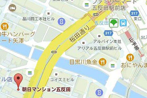 朝日マンション五反田 1401｜東京都品川区西五反田２丁目(賃貸マンション2LDK・14階・82.86㎡)の写真 その28