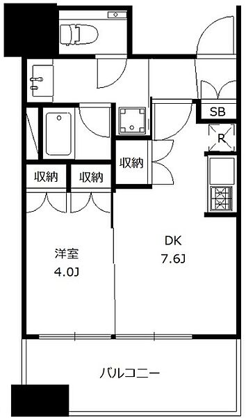 大崎ガーデンレジデンス 727｜東京都品川区西品川１丁目(賃貸マンション1DK・7階・32.18㎡)の写真 その2