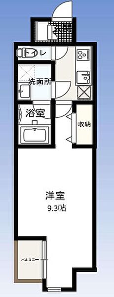 ダブルゲートタワー（W-gates Tower） 502｜東京都品川区西五反田３丁目(賃貸マンション1K・5階・27.51㎡)の写真 その2