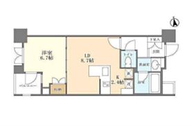 シティハウス東京新橋 207 ｜ 東京都港区新橋６丁目19-1（賃貸マンション1LDK・2階・36.83㎡） その2