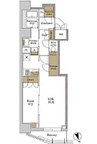 ＲＪＲプレシア大森北 213 ｜ 東京都大田区大森北５丁目4-17（賃貸マンション1LDK・2階・41.33㎡） その2