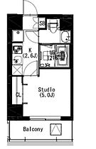 エスティメゾン戸越 204 ｜ 東京都品川区戸越１丁目25-5（賃貸マンション1K・2階・19.92㎡） その2