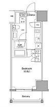 ザ・パークハビオ南大井 1305 ｜ 東京都品川区南大井４丁目10-5（賃貸マンション1K・13階・25.05㎡） その2