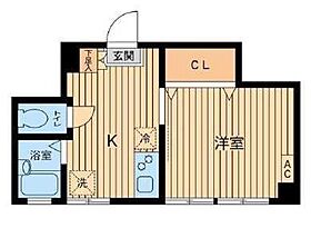 慶応マンション 405 ｜ 東京都港区三田３丁目4-5（賃貸マンション1DK・4階・25.20㎡） その2