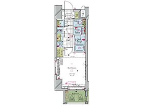 コンシェリア浜松町MASTER’S VILLA 1303 ｜ 東京都港区浜松町１丁目7-2（賃貸マンション1K・13階・25.51㎡） その2