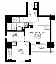 アトラス北品川 201 ｜ 東京都品川区北品川２丁目19-4（賃貸マンション2LDK・2階・58.53㎡） その2