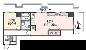 ヴィラローザ浜松町 304 ｜ 東京都港区浜松町１丁目20-5（賃貸マンション1LDK・3階・33.00㎡） その2