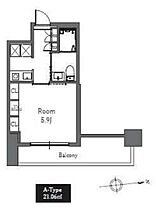 東通レジデンス芝（Totsu Residence Shiba 901 ｜ 東京都港区芝３丁目39-7（賃貸マンション1K・9階・21.06㎡） その2