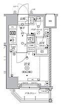 クオリタス南大井 304 ｜ 東京都品川区南大井２丁目8-1（賃貸マンション1K・3階・20.20㎡） その2