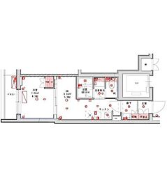 ハーモニーレジデンス品川大井町 1DKの間取図画像