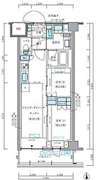 パークアクシス品川シーサイド 2LDKの間取図画像