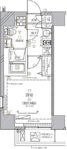 ディアレイシャス本所蔵前 403｜東京都墨田区本所１丁目(賃貸マンション1K・4階・25.71㎡)の写真 その1