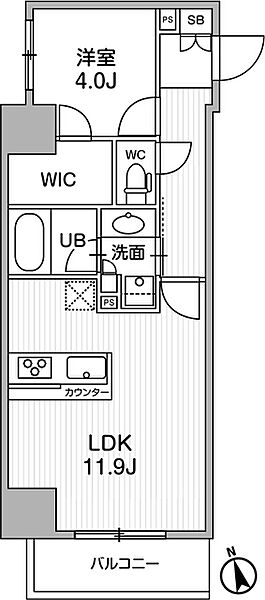 シーズンフラッツ浅草言問通り 803｜東京都台東区浅草３丁目(賃貸マンション1LDK・8階・40.70㎡)の写真 その2