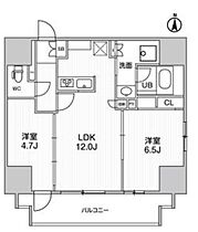 ディームス入谷II 501 ｜ 東京都台東区入谷２丁目39-2（賃貸マンション2LDK・5階・55.90㎡） その2