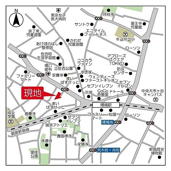 市谷台町坂フロント 304｜東京都新宿区市谷台町(賃貸マンション1LDK・3階・39.09㎡)の写真 その28