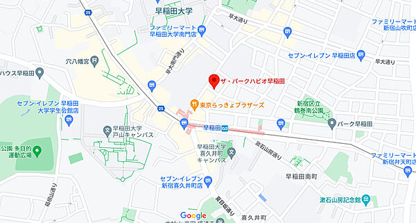 ザ・パークハビオ早稲田 303｜東京都新宿区早稲田町(賃貸マンション1K・3階・25.50㎡)の写真 その17