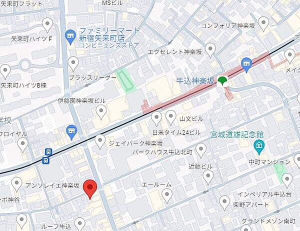 レピュア神楽坂駅前レジデンス 102｜東京都新宿区細工町(賃貸マンション2LDK・1階・58.76㎡)の写真 その29