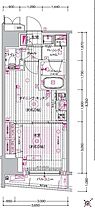 エステムプラザ市谷外濠公園 1302 ｜ 東京都新宿区市谷本村町2-6（賃貸マンション1DK・13階・30.71㎡） その2