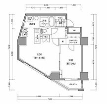 ジェイピーノイエ小石川（JP noie 小石川富坂） 1101 ｜ 東京都文京区小石川２丁目11-15（賃貸マンション1LDK・11階・50.45㎡） その2