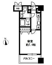 レジディア四谷三丁目 511 ｜ 東京都新宿区荒木町17（賃貸マンション1K・5階・23.72㎡） その2