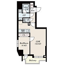 エスレジデンス新宿若松町(S-RESIDENCE新宿若松町) 402 ｜ 東京都新宿区若松町15-9（賃貸マンション1LDK・4階・41.65㎡） その2