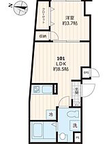 セレス神楽坂 101 ｜ 東京都新宿区新小川町8-28（賃貸マンション1LDK・1階・28.90㎡） その2