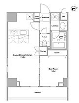 アスール北上野 1204 ｜ 東京都台東区北上野２丁目9-15（賃貸マンション1LDK・12階・41.62㎡） その2