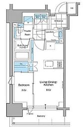 ルフォンプログレ本郷三丁目 304 3階1LDKの間取り