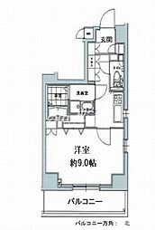 アイル秋葉原・EAST 1Kの間取図画像