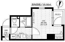 ステージファースト本郷 1Kの間取図画像