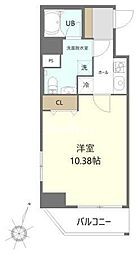 HOPECITY秋葉原 1Kの間取図画像