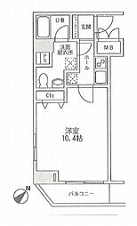 HOPECITY秋葉原 1Kの間取図画像