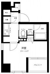 ブライズ神田 1Kの間取図画像