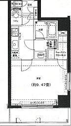 ドルチェ秋葉原EAST 1Kの間取図画像