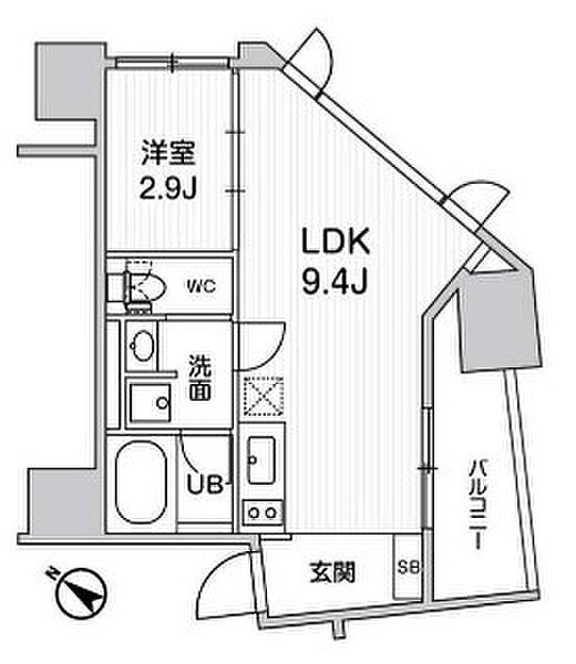 ｎｉｄｏ ＳＵＧＡＭＯ(ニドスガモ) 502｜東京都豊島区巣鴨２丁目(賃貸マンション1LDK・5階・30.45㎡)の写真 その2