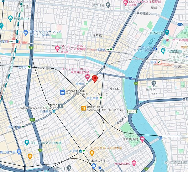 ゼンパレス日本橋 1007｜東京都中央区日本橋横山町(賃貸マンション2LDK・10階・60.59㎡)の写真 その21