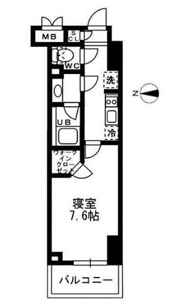 レジディア亀戸 1103｜東京都江東区亀戸５丁目(賃貸マンション1K・11階・25.50㎡)の写真 その2