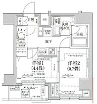 アイル押上ノルドドゥーエ 902 ｜ 東京都墨田区東向島２丁目12-9（賃貸マンション2K・9階・32.89㎡） その2