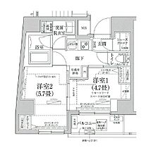 アイル押上ノルドドゥーエ 201 ｜ 東京都墨田区東向島２丁目12-9（賃貸マンション2K・2階・33.56㎡） その2