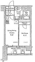 パークアクシス東陽町 1108 ｜ 東京都江東区塩浜２丁目29-10（賃貸マンション1LDK・11階・38.75㎡） その2