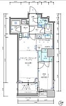 パークタワー勝どきサウス 1616 ｜ 東京都中央区勝どき４丁目6-1（賃貸マンション1LDK・16階・50.66㎡） その2