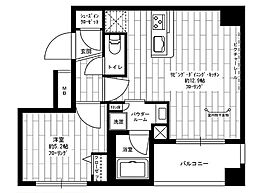 STAGEFIRST東日本橋 1LDKの間取図画像