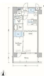 Urbanex森下2 1LDKの間取図画像