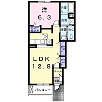 ル・レーブ　Ｂ 103 ｜ 長野県上田市古安曽2156-1（賃貸アパート1LDK・1階・46.49㎡） その2