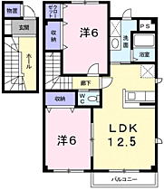 サンスタレ　Ｂ 201 ｜ 長野県上田市本郷1267-13（賃貸アパート2LDK・2階・67.67㎡） その2