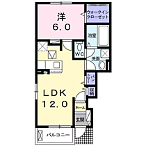 カーサ六花 101 ｜ 長野県東御市滋野乙27（賃貸アパート1LDK・1階・44.55㎡） その2