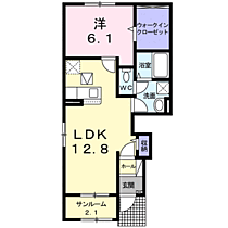 コントレイル翔II 101 ｜ 長野県上田市住吉1293-1（賃貸アパート1LDK・1階・50.13㎡） その2